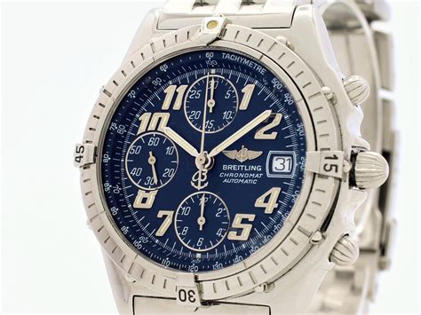 breitling blue dial a13300|Breitling watch a13050.1.